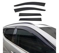 OMAC 4X Deflettori Aria Antiturbo compatibili con Dacia Duster 2018-2024 Acrilico Scuro