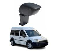 OMAC Armlehne per Ford Transit Connect/Tourneo Connect 2009-2013 FL - Snap-On - ABS + Kunstleder - Keine Bohrung o Installation - Einfache Montage Black
