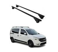 OMAC Barre portapacchi compatibili con Dacia Dokker 2012-2021 barre di base in metallo nero 2X