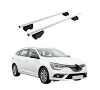 OMAC Barre trasversali per Renault Megane mk4 Grandtour 2016-2025 Ferro Argento