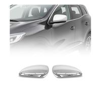 OMAC Calotte Specchio Spiegelabdeckung compatibile con Renault Kadjar 2015-2022 Cromato ABS Argento