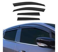 OMAC Deflettore antivento e antipioggia compatibile con Renault Clio 5 2019-2025 Nero 4X