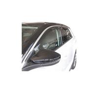 OMAC Deflettori antivento per VW T-ROC 2017-2025 acrilico scuro, 4 pezzi