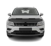 OMAC Haubenbra Steinschlagschutz Bonnet Bra compatibile con VW Tiguan 2016-2024 Nero Halb