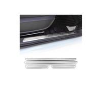 OMAC Listelli di protezione per porte compatibili con VW Golf 8 2019-2024, in acciaio inox, 4 pezzi