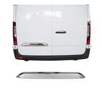 OMAC Listello posteriore su targa compatibile con Mercedes Sprinter 907-910 2018-2023 in acciaio inox