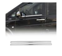 OMAC Modanature Finestrini Modanature compatibile con Mercedes Vito W639 2003-2014 Acciaio Inox Cromato 2X