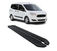 OMAC Pedane Laterali Sottoporta compatibile con Ford Transit/Tourneo Courier 2014-2022 L1 Nero