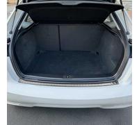 OMAC Protezione Paraurti Posteriore compatibile con Audi A3 Sportback 8P FL 2008-2012 Cromo Acciaio Inox Argento