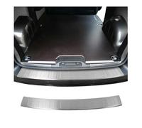 OMAC Protezione Paraurti Posteriore compatibile con Opel Vivaro C 2019-2023 Interasse corto L1-L2 Cromo Acciaio Inossidabile Spazzolato Argento