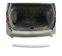 OMAC Protezione Paraurti Posteriore compatibile con Seat Arona 2017-2023 Cromo Acciaio Inossidabile Spazzolato Argento