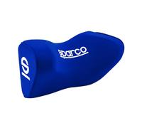 OMAC SPARCO Cuscino Cervicale per Auto e Viaggi Blu Ergonomico in Memory Foam