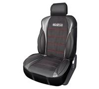 OMAC SPARCO Cuscino per seduta Universale Nero Grigio Protezione per sedile auto