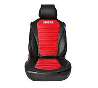 OMAC SPARCO Sitzkissen Sitzauflage Sitzschoner Universell Auto Sitzschutz Nero Rosso