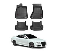 OMAC Tappetini in Gomma Compatibili con Audi A5 Cabriolet Coupe 8T3 8F7 2007-2017 Premium TPE