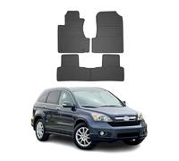 OMAC Tappetini in Gomma Compatibili con Honda CRV 2006-2012 Tappetini Auto Gomma Nero 4tlg