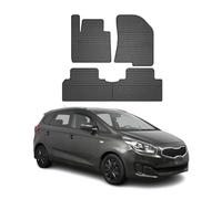 OMAC Tappetini in Gomma Compatibili con Kia Carens 2013-2019 Tappetini Auto Gomma Nero 4tlg