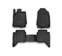 OMAC Tappetini in gomma per Ford Ranger TKE 2011-2024, colore: Nero