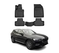 OMAC Tappetini in gomma per Volvo XC60 2017-2021 TPE, 4 pezzi, colore nero