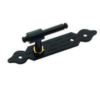 OMAD Cardine 1000 CUORE CONIATA su lama regolabile per persiane col. NERO VER.