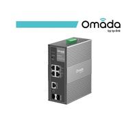 Omada 6-Port Gigabit Industrial Easy Managed Switch 4 PoE - IES206GPP