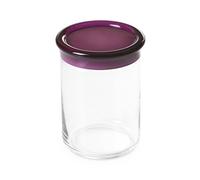 OMADA Barattolo in Plastica 1L, Contenitore Alto per Freschezza Alimenti | Ideale per Conservare Pasta, Biscotti, Sale, Caffè, Zucchero, 12x H15,5 cm, Collezione Trendy