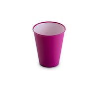 OMADA Bicchiere in Plastica Infrangibile, Antibatterico, Colorato, 300 ml | Bicchiere Colorato, da 8,5x H10 cm, con Protezione Antibatterica, Lavabile in Lavastoviglie, Collezione Sanaliving