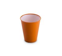 OMADA Bicchiere in Plastica Infrangibile, Antibatterico, Colorato, 300 ml | Bicchiere Colorato, da 8,5x H10 cm, con Protezione Antibatterica, Lavabile in Lavastoviglie, Collezione Sanaliving