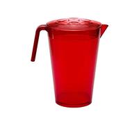 Omada Design Caraffa da 2,1 L con Coperchio, Infrangibile, da Esterno, con Versatore, Linea Samba