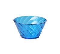 Omada Design Ciotola da 0,5lt, in plastica, ideale per aperitivi o gelato, lavabile in lavastoviglie, Made in Italy, Linea Diamond, Turchese