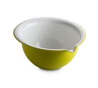 Omada Design, Ciotola Mescolatrice, Mixing Bowl da 2 lt, Contenitore da Pasticceria, Antiscivolo, Antibatterico, con Versatore, Linea Sanaliving