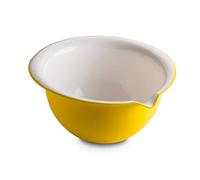 Omada Design, Ciotola Mescolatrice, Mixing Bowl da 2 lt, Contenitore da Pasticceria, Antiscivolo, Antibatterico, con Versatore, Linea Sanaliving