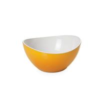 Omada Design Ciotola Piccola in Plastica Bicolore 30 cl, Infrangibile, Impilabile, Lavabile in Lavastoviglie, Made in Italy, Linea Trendy