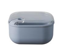 OMADA Design - Contenitore ermetico per alimenti grande da 2 L con coperchio trasparente - Made in Italy - Linea Pull Box