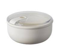 OMADA Design - Contenitore ermetico per alimenti rotondo da 0,75 L, porta pranzo con coperchio trasparente - Made in Italy - Linea Pull Box
