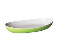 OMADA Piatto da Portata Grande, in Plastica Resistente, da 38x23x6cm | Ideale per Antipasti e Portate, Robusto e Facile da Pulire, Lavabile in Lavastoviglie, Collezione Trendy