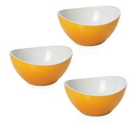 OMADA Set 3 Insalatiere in Plastica da 1,5 Litri, Ciotole Cucina Colorate