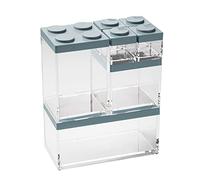 OMADA Set 4 Portaspezie + 3 Contenitori per Alimenti, Coperchio Mattoncino
