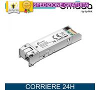 Modulo SFP TP-LINK TL-SM321B Fibra Ottica 1250 Mbit/s 10000 m 1550 nm Modulo SFP TP-LINK TL-SM321B Fibra Ottica 1250 Mbit/s 10000 m 1550 nm