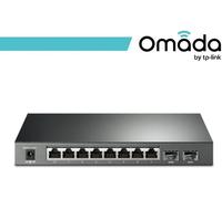 TP-Link Omada SG2210P switch di rete Gestito L2/L2+ Gigabit Ethernet (10/100/1000) Supporto Power over Ethernet (PoE) Nero