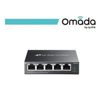 Omada Switch Easy Managed 5 porte Gigabit con 4 porte PoE+ - ES205GP