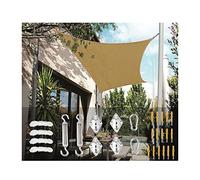 OMADE Sala SOLAGLIA MULTISCOLA Sola Sola sulla VOLA sulla Sura SULNO Sua Sua in BLOCCA in ASTRADA 98% UV con Kit di Fissaggio per Piscina da Campeggio da Giardino da Giardino all'aperto, Colore