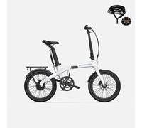 (Omaggio: €49,99) ADO Air Carbon Pro (2026) C La nuova generazione di e-bike ultraleggere in carbonio - Bianco perla (2 velocità)