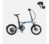 (Omaggio: €49,99) Bicicletta elettrica pieghevole ultraleggera Urtopia Carbon Fold 2 C in carbonio - Blu ghiaccio