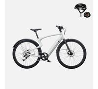 (Omaggio: €49,99) E-bike Urtopia Carbon 1 Pro a 10 velocità, Smartbar con controllo vocale, GPS, app e IoT - M (165 ~ 185 cm) / Crema