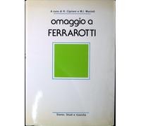 Omaggio a Franco Ferrarotti