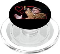 Omaggio Chente cantare design con cuori. Vicente Fernández PopSockets PopGrip per MagSafe