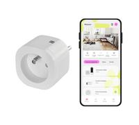 OMAJIN by Netatmo Presa Collegata (Tipo E) Programmabile, Monitoraggio dei Consumi, Controllo Remoto, Contatore di Energia, Spegnimento Differito, Nessun Hub Richiesto, WIFI 2.4 GHz/Bluetooth, 16A/3