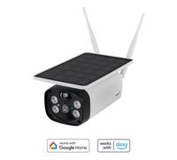 OMAJIN Netatmo, Telecamera Wi-Fi Esterno Senza Fili a Batteria, Pannello Solare