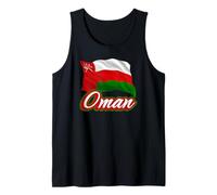 Oman Bandiera Patriottica Uomini Donne Bambini Canotta